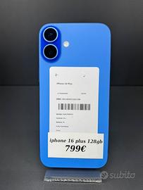 IPHONE 16 PLUS 128gb ULTRAMARINE PROMO