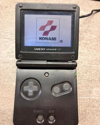Nintendo GAMEBOY ADVANCE SP + Alim + Gioco + Borsa