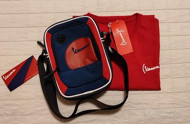 BORSA BORSELLO VESPA MAGLIETTA RED VESPA Accessori Moto In vendita a Pisa