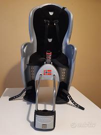 Seggiolino porta bimbo posteriore da bicicletta