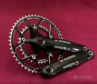 Guarnitura Compatta Carbonio Quasar Bici Corsa