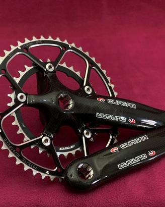 Guarnitura Compatta Carbonio Quasar Bici Corsa