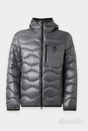 Piumino Blauer uomo grigio roccia