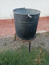 carderone per bolirre conserve con treppiede 