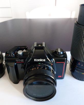 Macchina fotografica reflex + accessori 