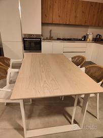 tavolo frassino spazzolato 
