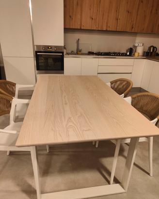 tavolo frassino spazzolato 