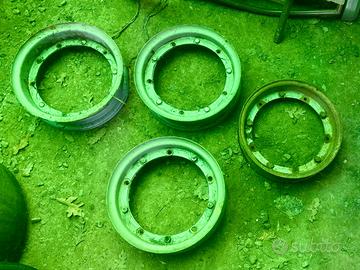 4 cerchi distanziali ape 50 larghi Piaggio lotto