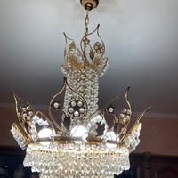 Lampadario con strass
