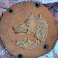 vecchio stampo di oggetti militari 