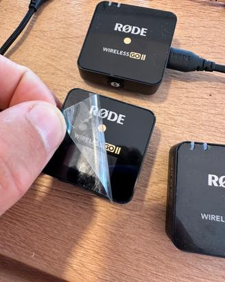 RØDE Wireless GO II Dual – 2 microfoni + connettor