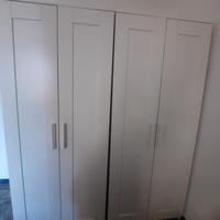 Armadio bianco 4 ante IKEA n. 2