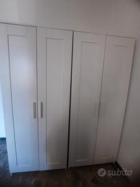 Armadio bianco 4 ante IKEA n. 2