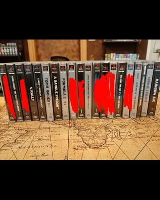 Lotto giochi completi PAL PS1 PlayStation 1