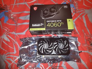 MSI GEFORCE RTX 4060 TI VENTUS 2X BLACK 8GB OC