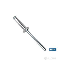 Rivetti in alluminio a fiore 4.0 x 30 mm