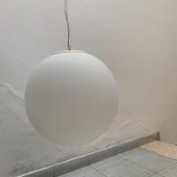 Lampada a sfera in vetro