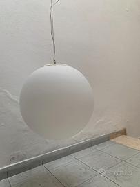 Lampada a sfera in vetro