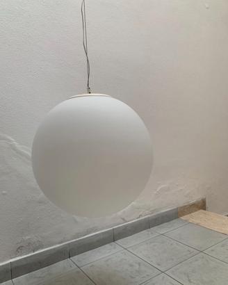 Lampada a sfera in vetro