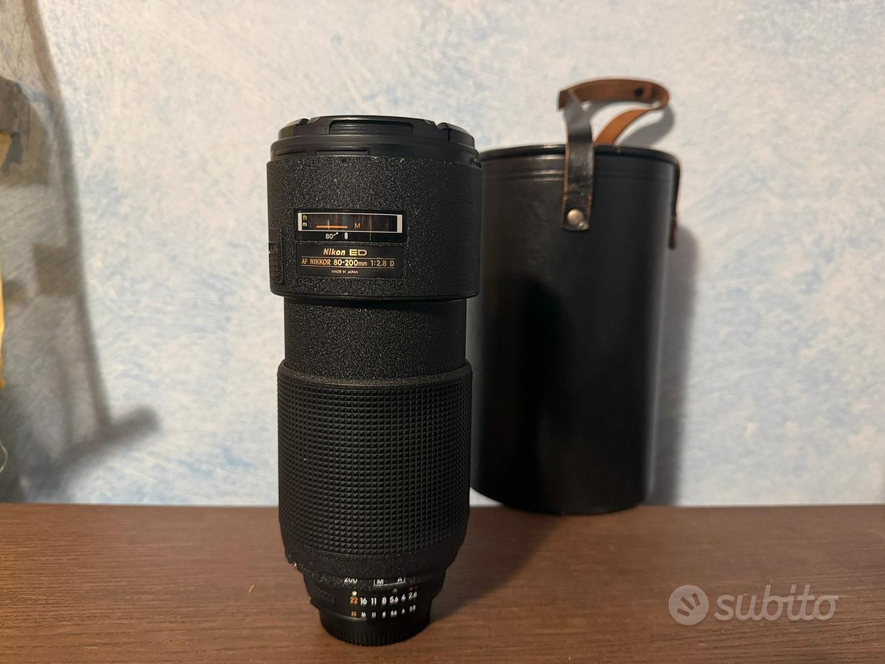 Nikon Af Nikkor 80-200 F/2.8d Ed in Accessori Fotografia