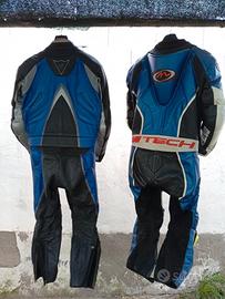 tuta e stivali x moto 