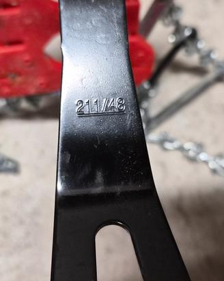  catene trak gruppo 211 come nuove 