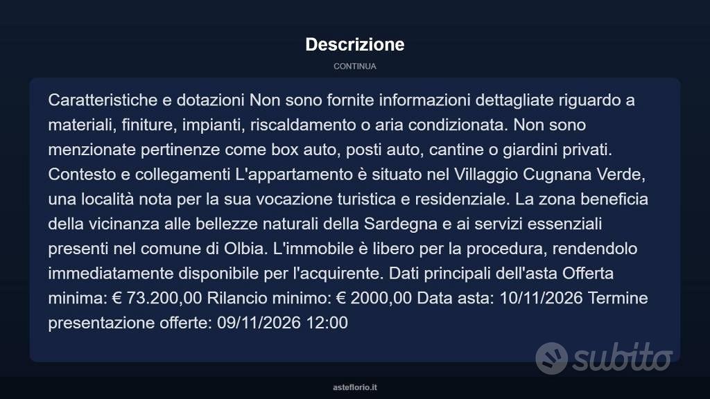 Appartamento – Terranoa/Olbia, Cugnana Verde - Vista 4