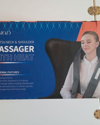Massaggiatore collo e spalle shiatsu riscaldato