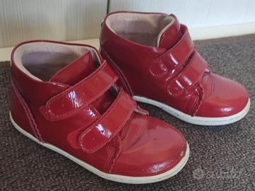 Scarpe per bambine Jacadi rosse, misura 24.