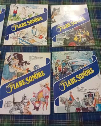 fiabe sonore libri con musicasetta fabbri ed.87 88
