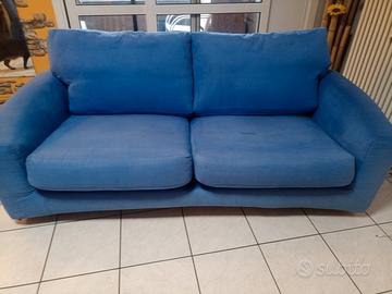 divano Alcantara blu