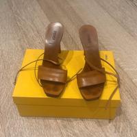 Sandali con tacco di Fendi