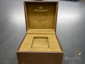 KRISTIAN KIEL SCATOLA PORTA OROLOGI wbx70