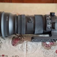 Sigma Sport 150-600mm F5-6.3 DG attacco Nikon