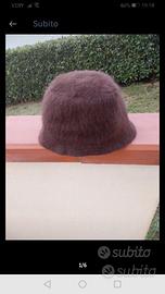 Cappello da donna in pelo di coniglio. 