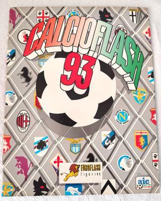 Album Calcioflash 93 Euroflash 6 figurine e cedola