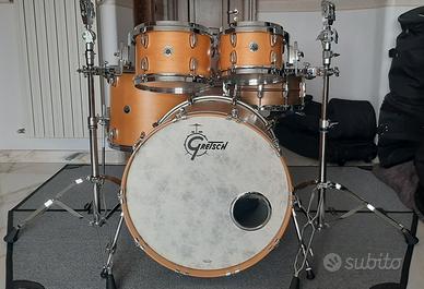 Batteria Gretsch Brooklyn Natural Satin USA.