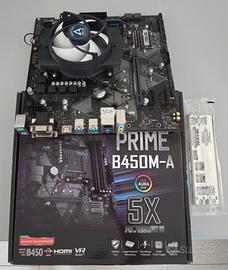 MB ASUS B450M-A + RYZEN 5 + 8GB