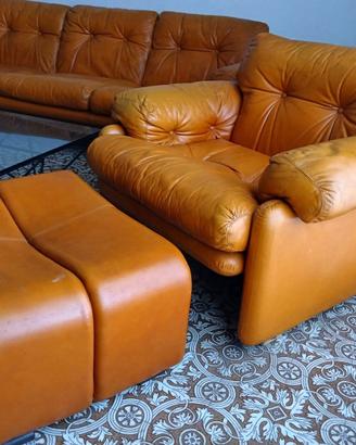 Poltrone design Coronado C&B anni 70