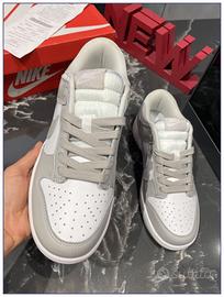 nike dunk grey fog nuove con scatola da scarpe 39