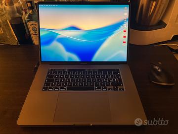 MacBook Pro 16” anno 2019 i9 32GB/1TB gpu 8GB