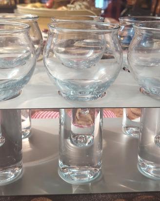 Set 6 Bicchieri Vintage Anni ’70 Space Age 