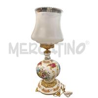 LAMPADA PORCELLANA ALFA PARALUME VETRO