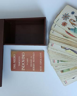 Carte Tarocco indovino Dal Negro anni 70 