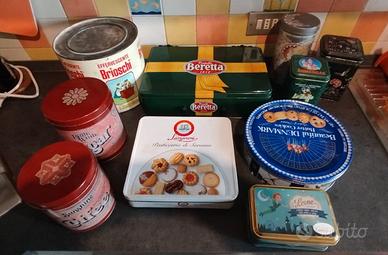 Scatole vintage in latta