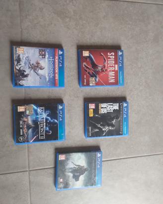 Lotto giochi ps4 capolavori (anche singoli