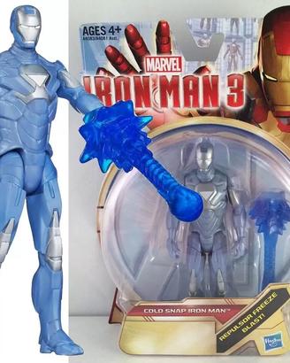 IRON MAN 3 GELO ESTREMO COLD SNAP MARVEL AVENGERS
