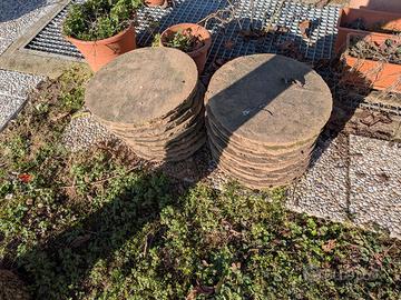 pietre tonde diam. 40 camminamento