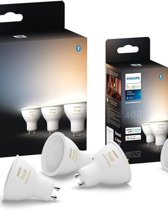 Philips Hue White Ambiance, Faretto LED Smart GU10