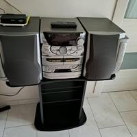 impianto stereo HIFI component system kenwood 